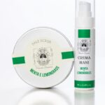 Scrub al Sale e Crema mani Menta e lemongrass